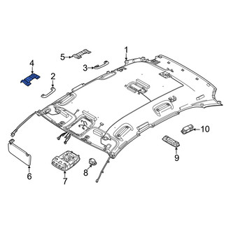 Genesis OE - Front Left Interior Grab Bar Bracket
