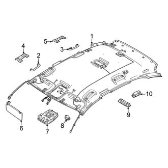Genesis OE - Roof - Interior Trim (W/O Panoramic)