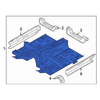 Genesis OE - Front Floor Pan