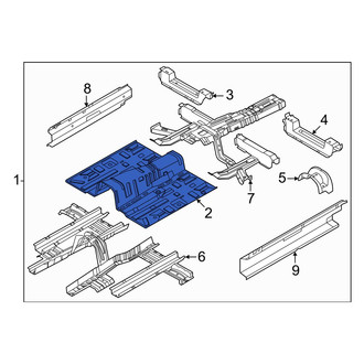 Genesis OE - Front Floor Pan