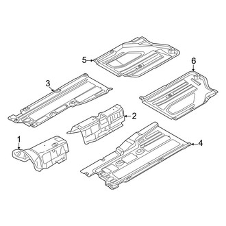 Genesis OE - Pillars, Rocker & Floor - Under Cover & Splash Shields