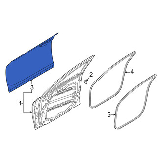 Genesis OE - Front Left Outer Door Outer Panel
