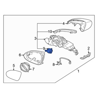 Genesis OE - Front Left Parking & Cornering Light Assembly