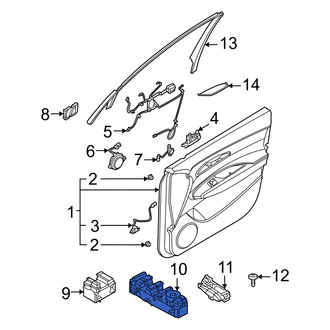 Genesis OE - Front Left Door Window Switch