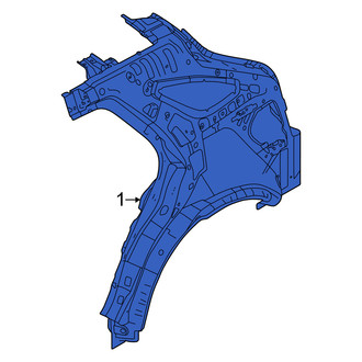 Genesis OE - Rear Left Inner Quarter Panel