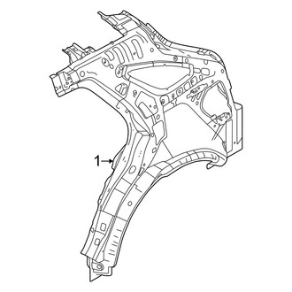 Genesis OE - Quarter Panel - Inner Components