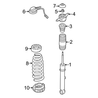 Genesis OE - Rear Suspension - Shocks & Components