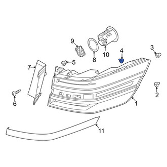 Genesis OE - Tail Light Clip