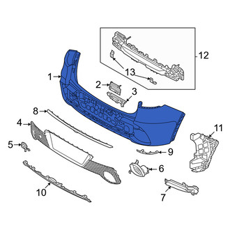 Genesis OE - Rear Bumper Cover