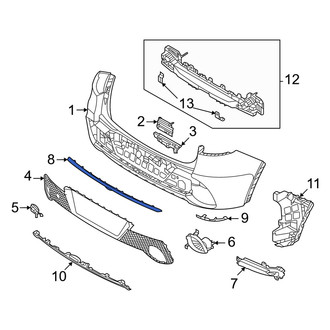 Genesis OE - Rear Bumper Trim