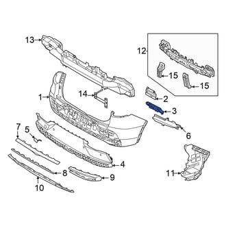 Genesis OE - Right Bumper Cover Bracket