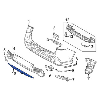 Genesis OE - Rear Valance Panel