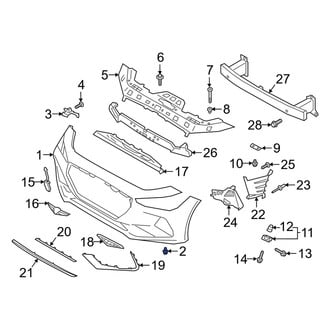 Genesis OE - Bumper Cover Retainer