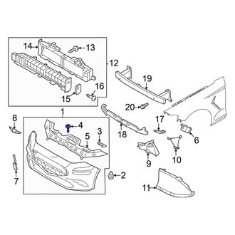Genesis OE - Automatic Transmission Oil Cooler Hose Banjo Bolt
