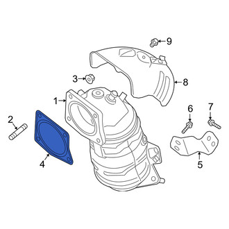 Genesis OE - Front Exhaust Manifold Flange Gasket