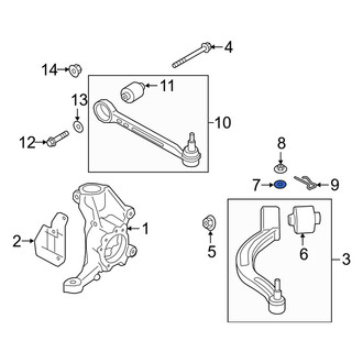 Genesis OE - Upper Suspension Strut Fork Washer