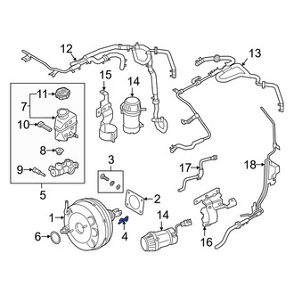 Genesis OE - Power Brake Booster Cotter Pin