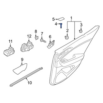 Genesis OE - Front Door Interior Trim Panel Screw