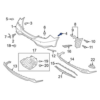 Genesis OE - Bumper Cover Screw