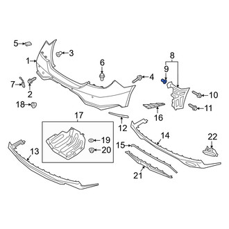 Genesis OE - Bumper Cover Retainer