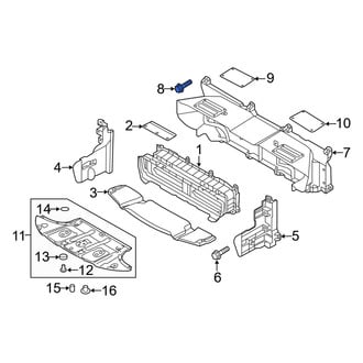 Genesis OE - Bumper Cover Screw