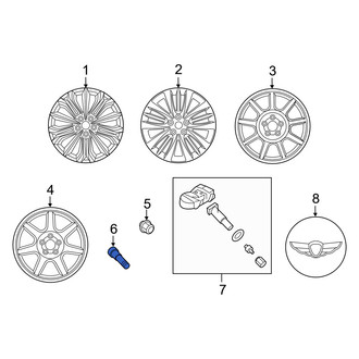 Genesis OE - Tire Valve Stem