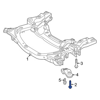 Genesis OE - Suspension Stabilizer Bar Bracket Bolt
