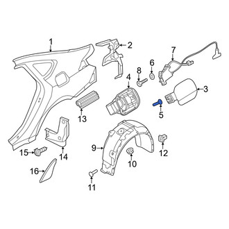 Genesis OE - Rocker Panel Molding Clip