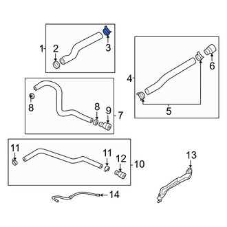 Genesis OE - Radiator Hose Clamp
