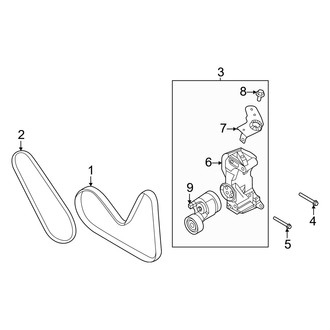 Genesis OE - Accessory Drive Belt Tensioner Assembly
