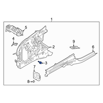 Genesis OE - Battery Hold Down Bolt