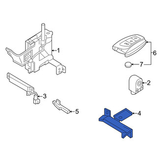 Genesis OE - Center Outer Keyless Entry Antenna