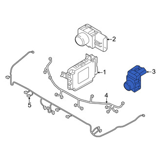 Genesis OE - Rear Parking Aid Sensor