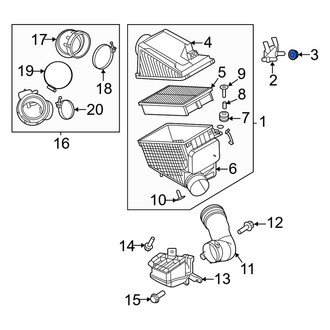 Genesis OE - Vapor Canister Purge Solenoid Bolt