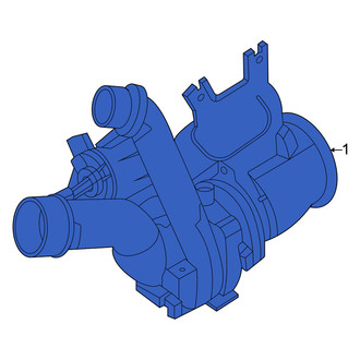 Genesis OE - Left Turbocharger