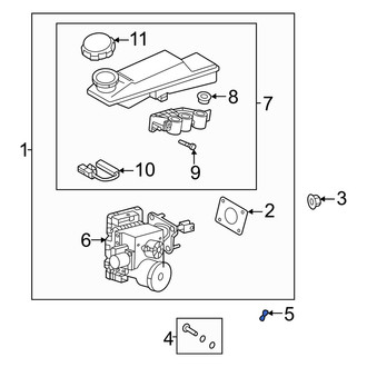 Genesis OE - Power Brake Booster Cotter Pin