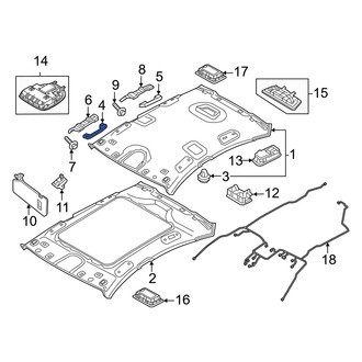 Genesis OE - Front Left Interior Grab Bar