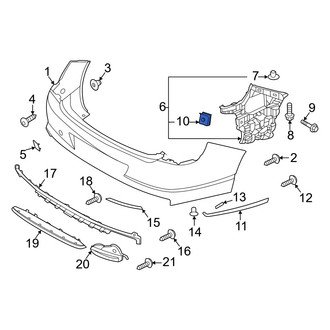 Genesis OE - Bumper Cover Nut