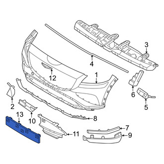 Genesis OE - Front License Plate Bracket