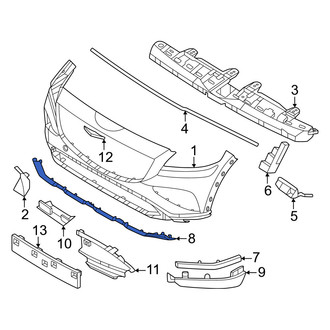Genesis OE - Front Center Bumper Trim