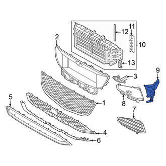Genesis OE - Front Left Brake Air Duct