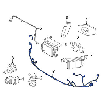 Genesis OE - Front Parking Aid System Wiring Harness