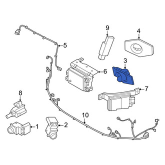 Genesis OE - Front Left Inner Parking Aid Sensor Housing
