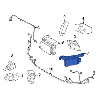 Genesis OE - Front Left Collision Warning Sensor