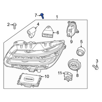 Genesis OE - Headlight Mounting Bolt