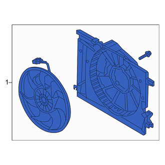 Genesis OE - Engine Cooling Fan Assembly