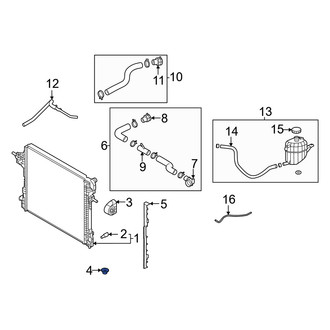 Genesis OE - Lower Radiator Insulator