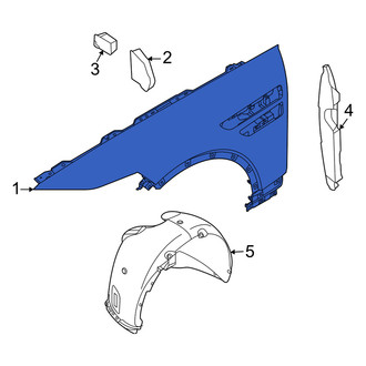 Genesis OE - Front Right Fender