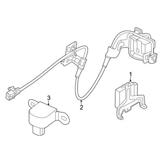 Genesis OE - Electrical Components (Electronic Damping Suspension), (Prestige)