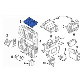 Genesis OE - Upper Junction Block Bracket